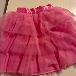 Janie and Jack Fuchsia Layered Tulle Skirt